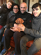 ALESSIO CON FAMIGLIA E JAGO FEBBRAIO 2018