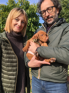 DELIA CON MARITO E ZOE NOVEMBRE 2017